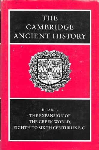 Amazon.com: The Cambridge Ancient History Volume 2, Part 1: The